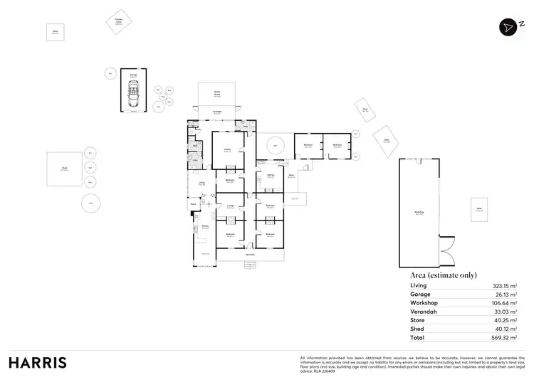 Floorplan of Homely house listing, 15 Fernhurst Road, Cherryville SA 5134