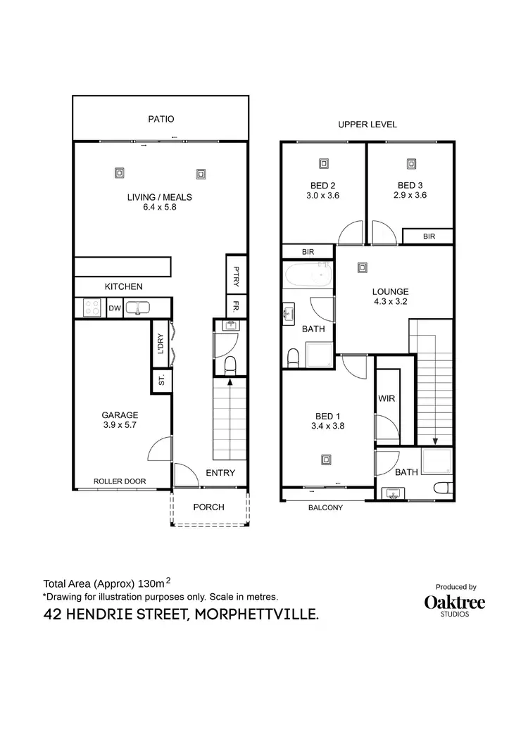 Floorplan of Homely house listing, 42 Hendrie Street, Morphettville SA 5043