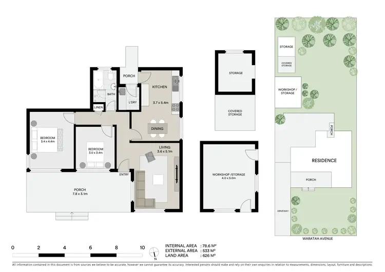 Floorplan of Homely house listing, 26 Waratah Avenue, Woy Woy NSW 2256