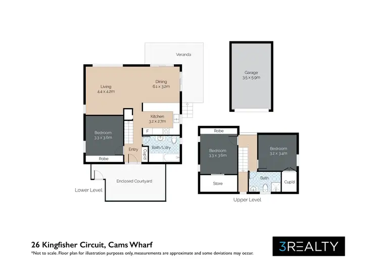 Floorplan of Homely house listing, 26 Kingfisher Circuit, Cams Wharf NSW 2281