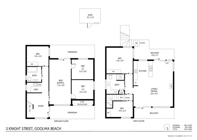 Floorplan of Homely house listing, 3 Knight Street, Goolwa Beach SA 5214