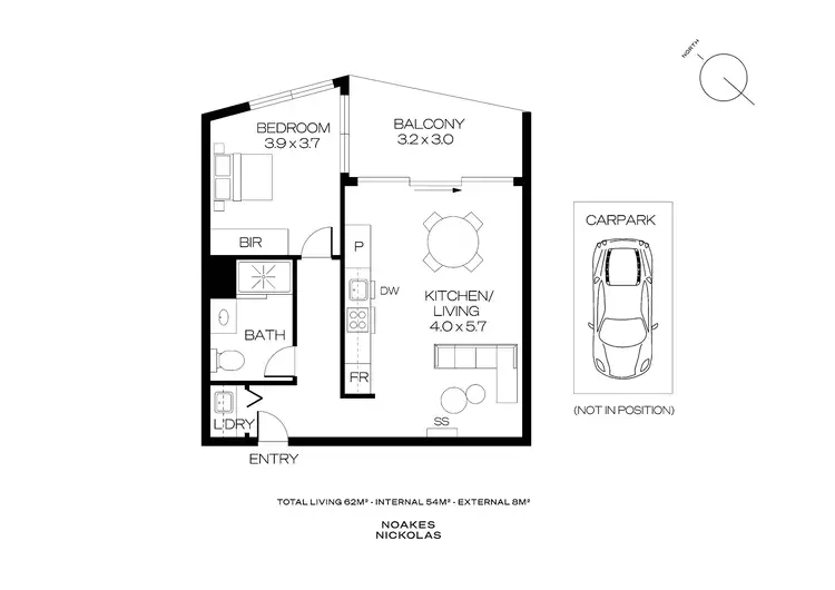 Floorplan of Homely apartment listing, 904/421 King William Street, Adelaide SA 5000