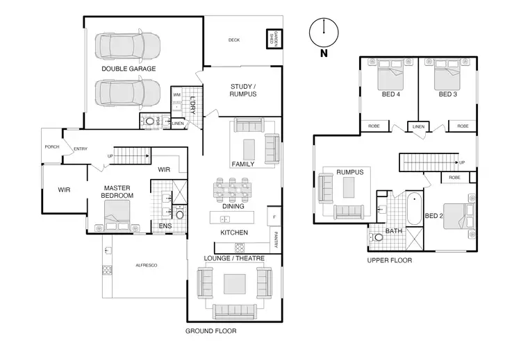 Floorplan of Homely house listing, 45 Daisy Loop, Googong NSW 2620