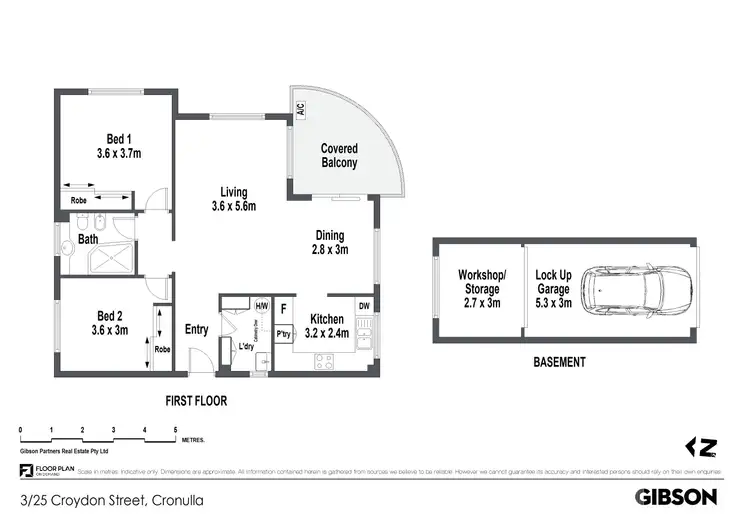 Floorplan of Homely apartment listing, 3/25-27 Croydon Street, Cronulla NSW 2230
