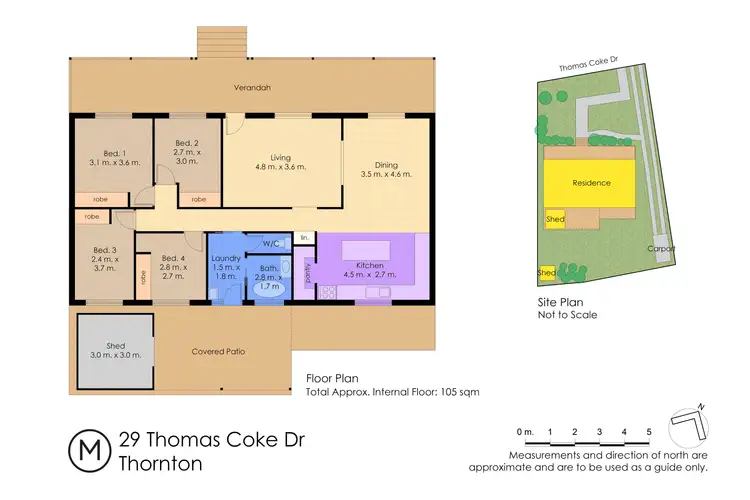 Floorplan of Homely house listing, 29 Thomas Coke Drive, Thornton NSW 2322