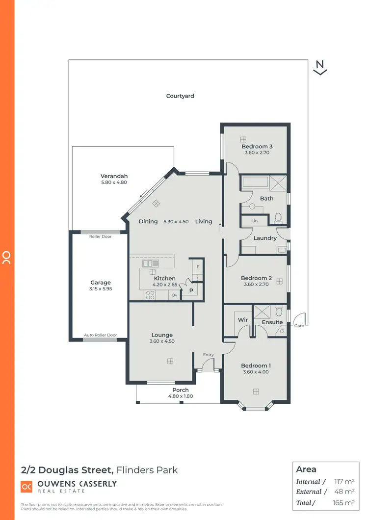 Floorplan of Homely house listing, 2/2B Douglas Street, Flinders Park SA 5025