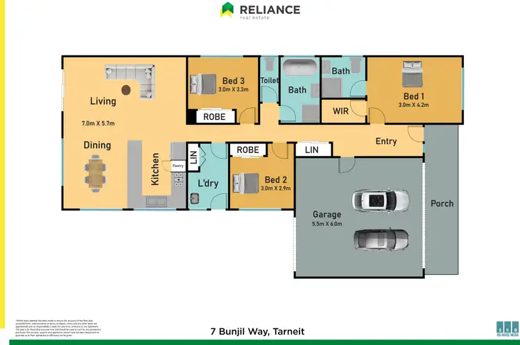 Floorplan of Homely house listing, 7 Bunjil Way, Tarneit VIC 3029