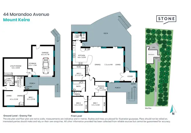 Floorplan of Homely house listing, 44 Morandoo Avenue, Mount Keira NSW 2500