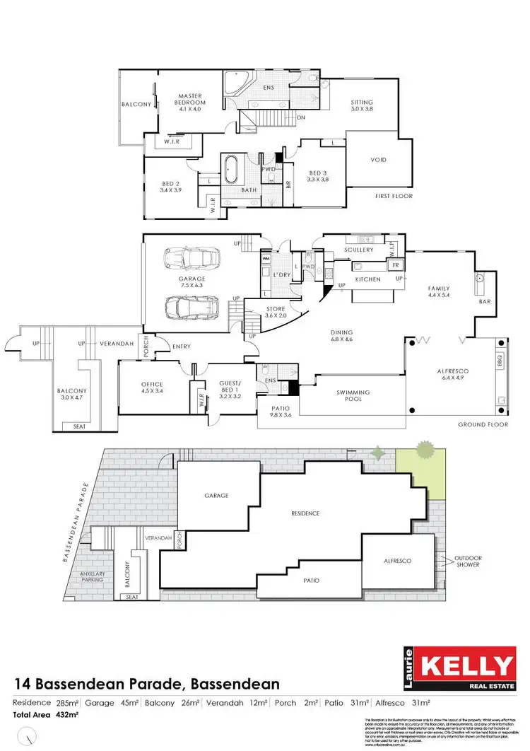 Floorplan of Homely house listing, 14 Bassendean Parade, Bassendean WA 6054