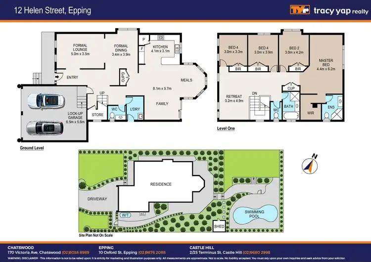 Floorplan of Homely house listing, 12 Helen Street, Epping NSW 2121