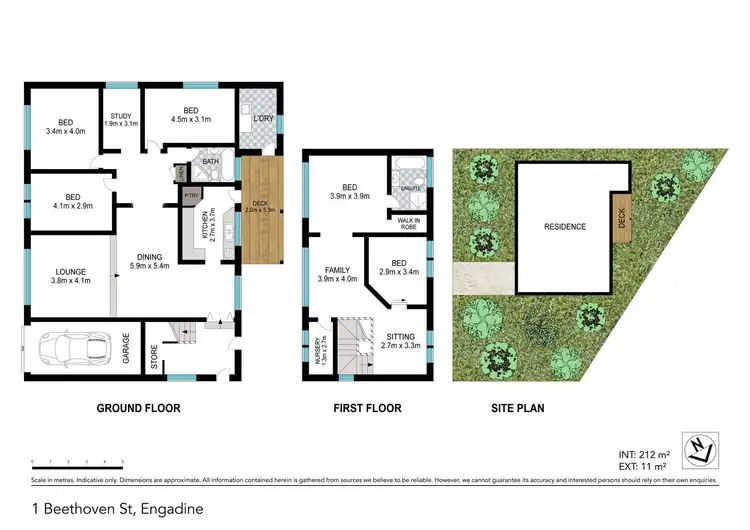 Floorplan of Homely house listing, 1 Beethoven Street, Engadine NSW 2233