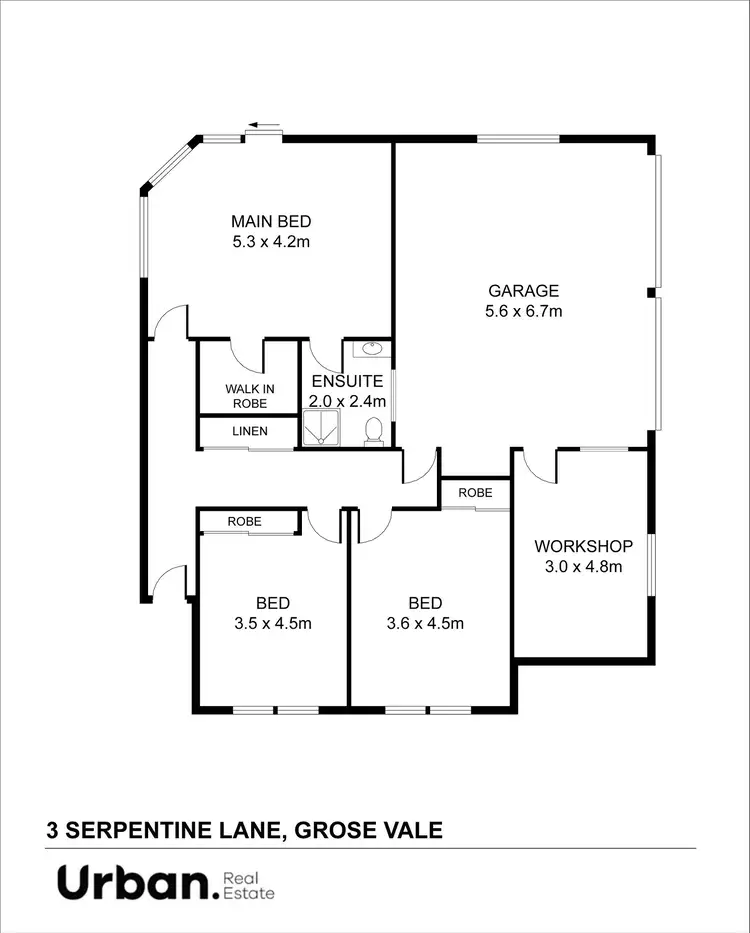 Floorplan of Homely land listing, 3 Serpentine Lane, Grose Vale NSW 2753