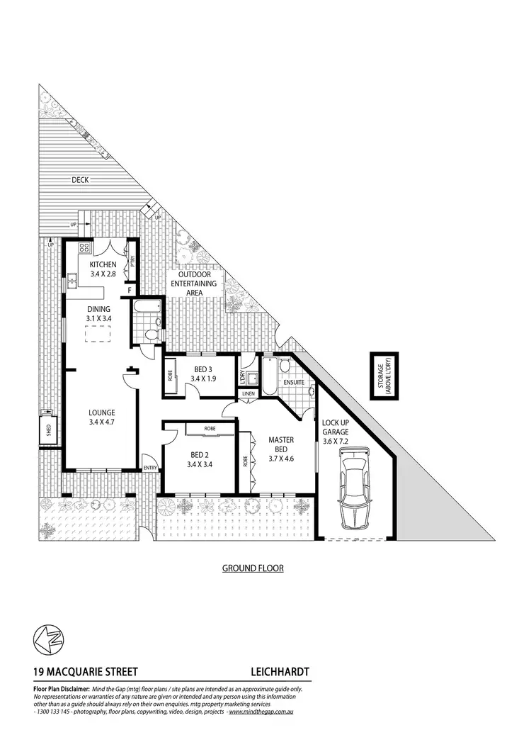 Floorplan of Homely house listing, 19 Macquarie Street, Leichhardt NSW 2040