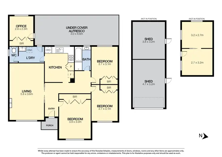 Floorplan of Homely house listing, 41 Salmond Street, Deer Park VIC 3023