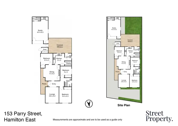 Floorplan of Homely house listing, 153 Parry Street, Hamilton East NSW 2303