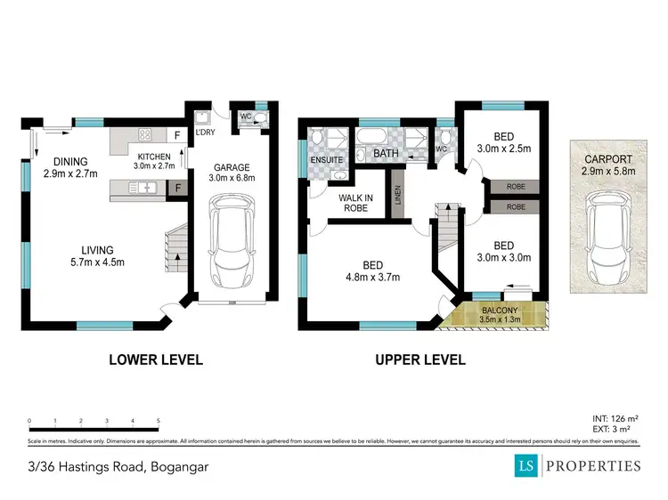 Floorplan of Homely townhouse listing, 3/36 Hastings Road, Bogangar NSW 2488