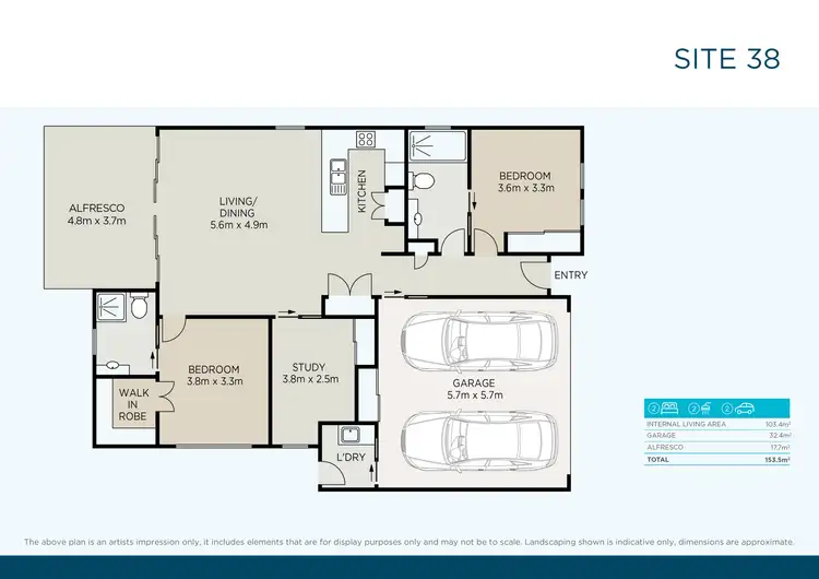 Floorplan of Homely retirement listing, 38/2-20 Island View Drive, Urangan QLD 4655
