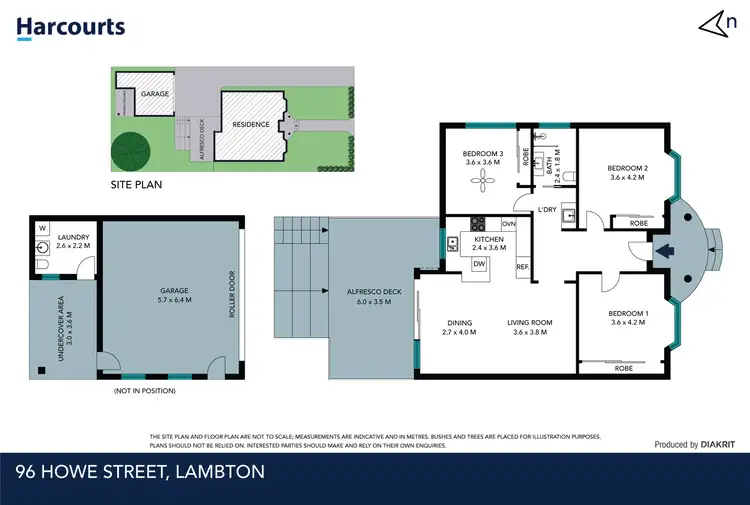Floorplan of Homely house listing, 96 Howe Street, Lambton NSW 2299