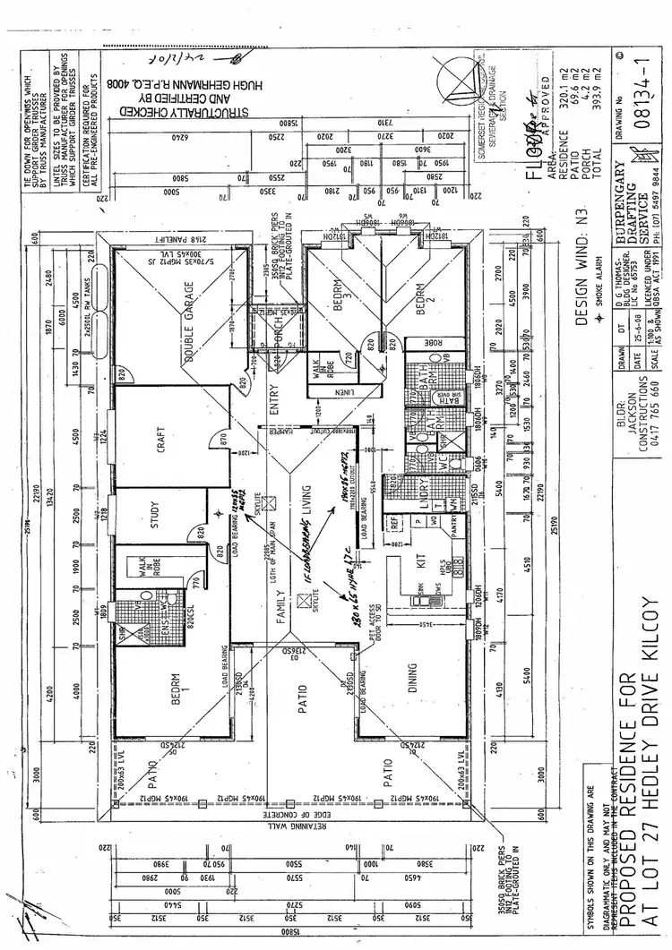 Floorplan of Homely house listing, 26 Hedley Drive, Woolmar QLD 4515