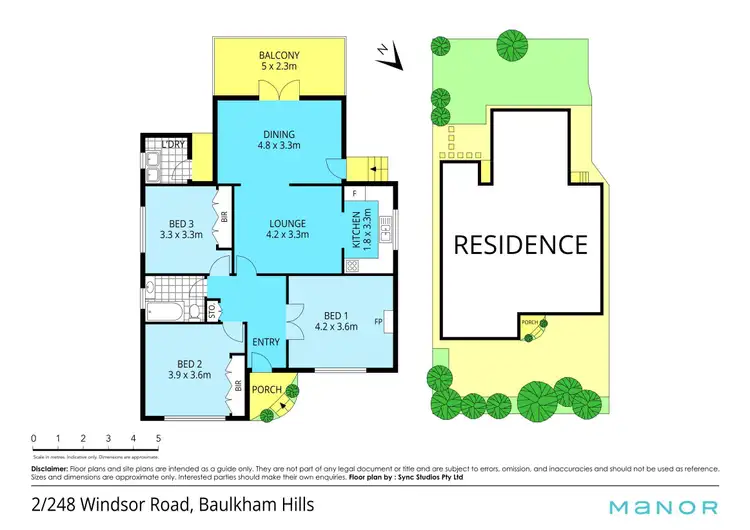 Floorplan of Homely house listing, 2/248 Windsor Road, Baulkham Hills NSW 2153