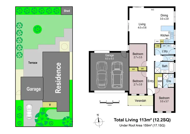Floorplan of Homely house listing, 112 Cook Street, Drouin VIC 3818