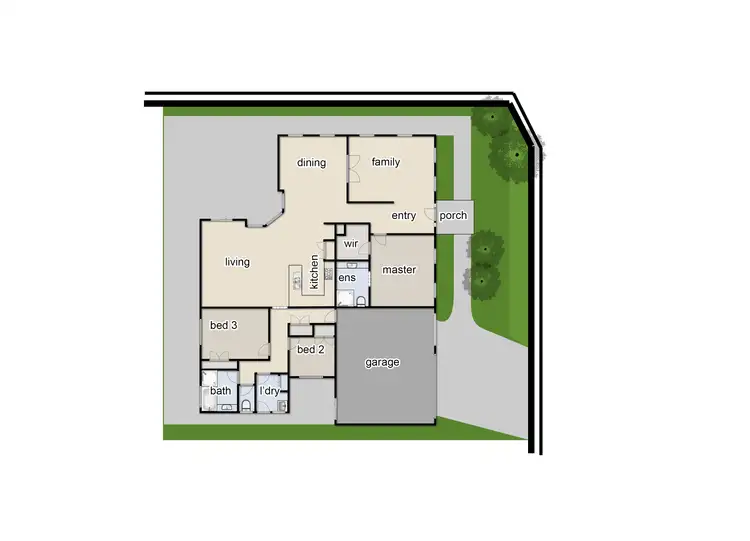 Floorplan of Homely house listing, 2 Lilac Crescent, Berwick VIC 3806