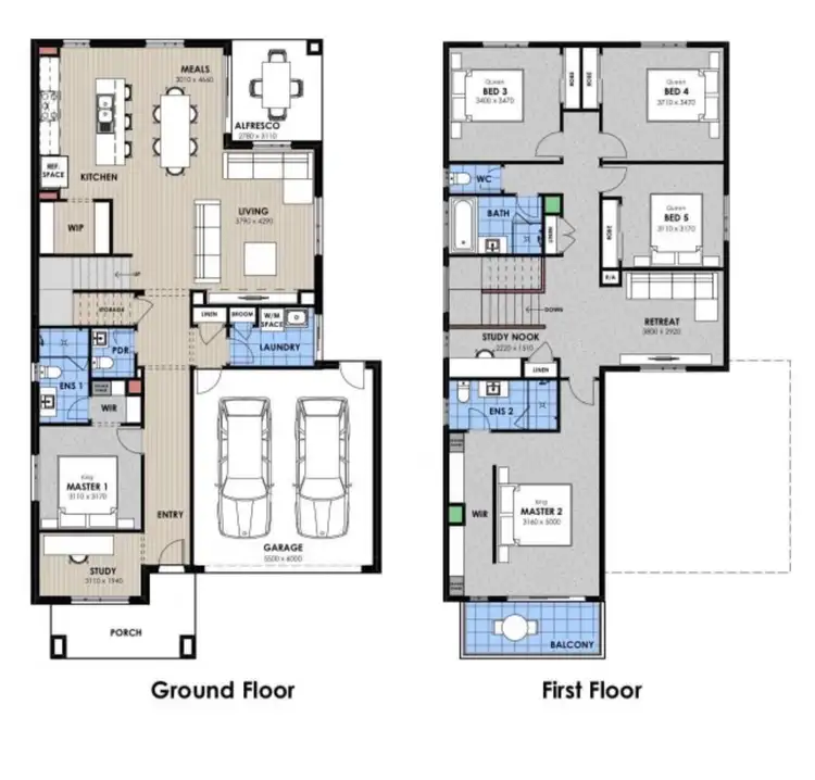 Floorplan of Homely house listing, 5 Ulmus Street, Tarneit VIC 3029