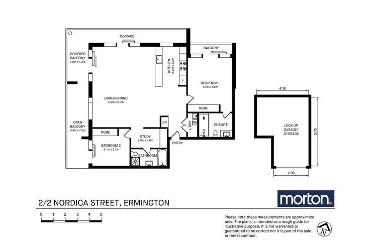 Floorplan of Homely apartment listing, 2/2-10 Nordica Street, Ermington NSW 2115
