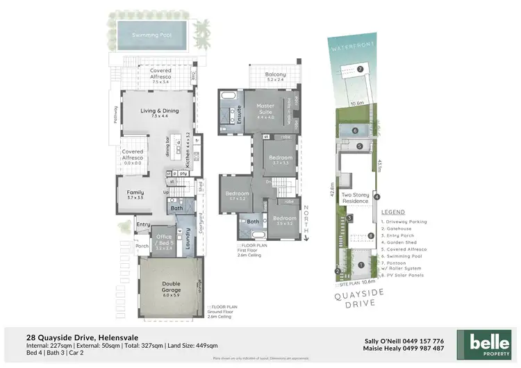 Floorplan of Homely house listing, 28 Quayside Drive, Helensvale QLD 4212