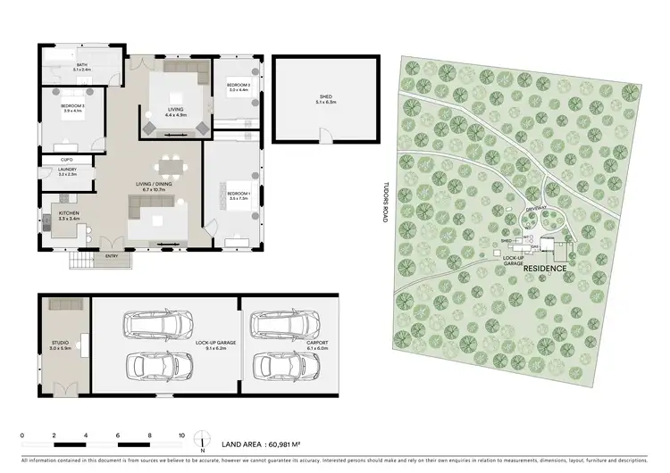 Floorplan of Homely house listing, 180 Tudors Road, Smythes Creek VIC 3351