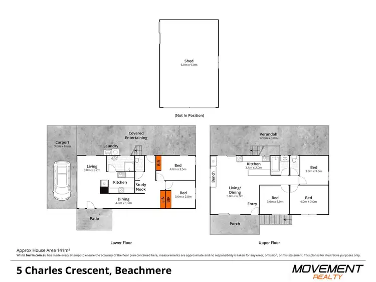 Floorplan of Homely house listing, 5 Charles Crescent, Beachmere QLD 4510