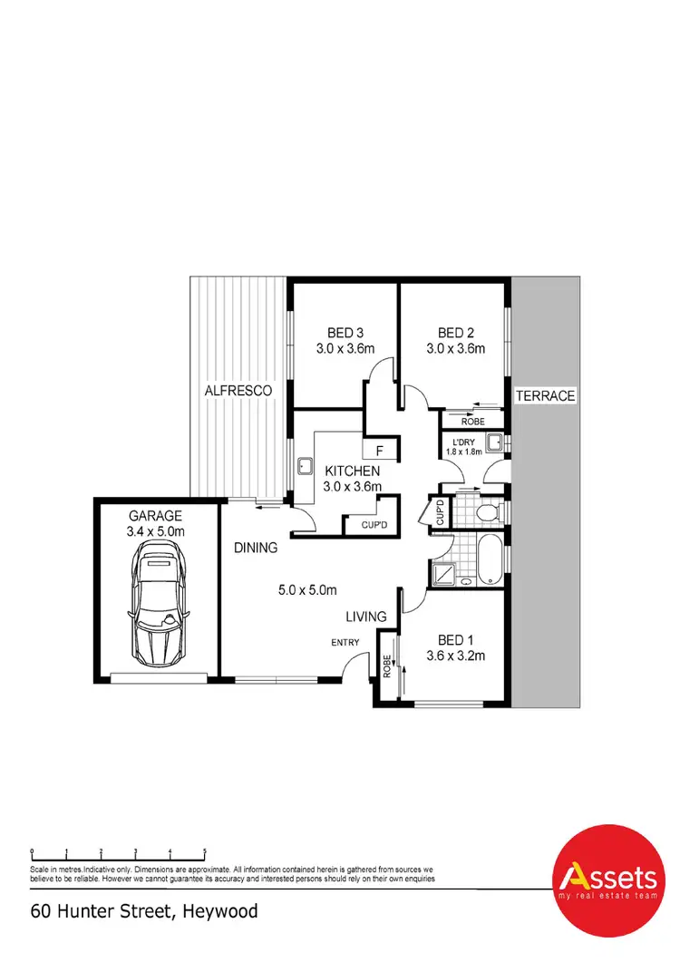 Floorplan of Homely house listing, 60 Hunter Street, Heywood VIC 3304