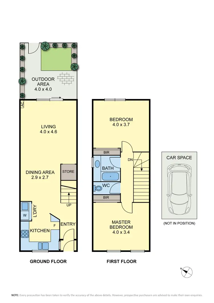 Floorplan of Homely house listing, 108 Railway Place, West Melbourne VIC 3003