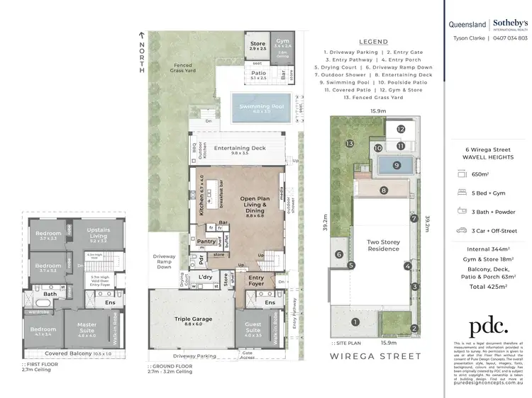 Floorplan of Homely house listing, 6 Wirega Street, Wavell Heights QLD 4012