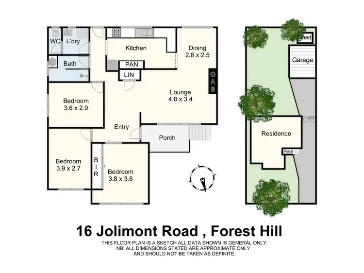 Floorplan of Homely house listing, 16 Jolimont Road, Forest Hill VIC 3131