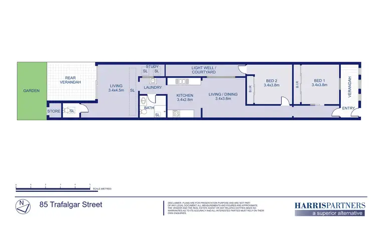 Floorplan of Homely house listing, 85 Trafalgar Street, Annandale NSW 2038