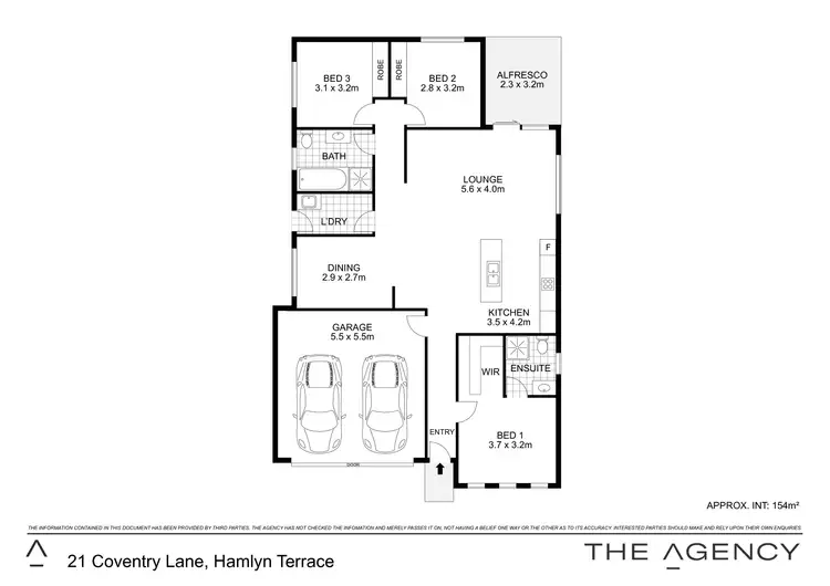 Floorplan of Homely house listing, 21 Coventry Lane, Hamlyn Terrace NSW 2259