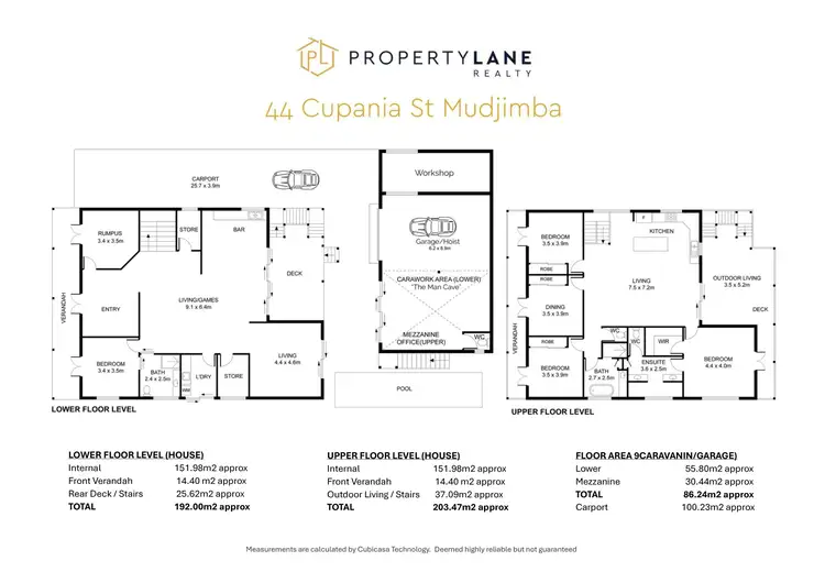 Floorplan of Homely house listing, 44 Cupania Street, Mudjimba QLD 4564