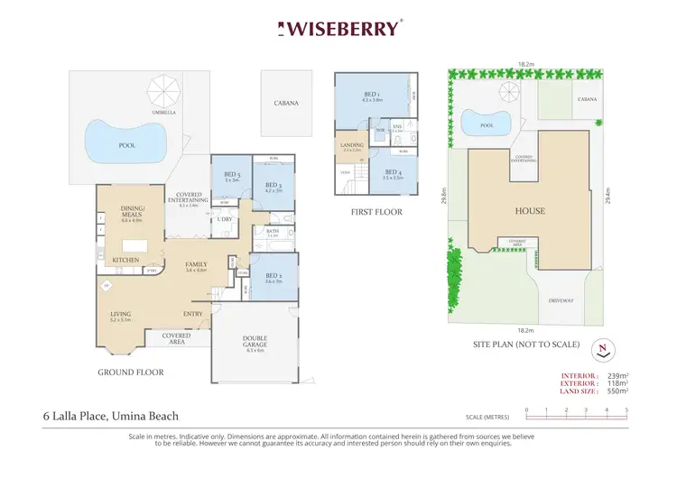 Floorplan of Homely house listing, 6 Lalla Place, Umina Beach NSW 2257