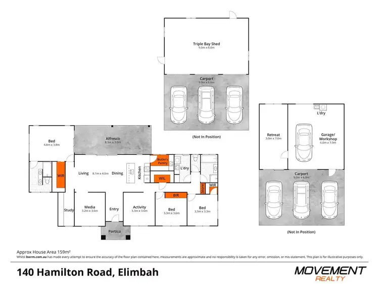 Floorplan of Homely house listing, 140 Hamilton Road, Elimbah QLD 4516