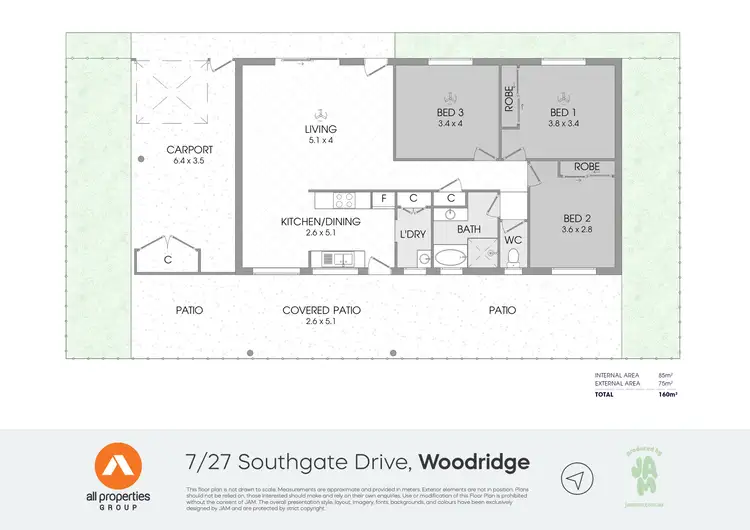 Floorplan of Homely house listing, 7/27 Southgate Drive, Woodridge QLD 4114