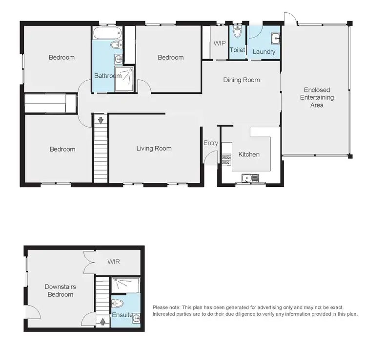 Floorplan of Homely house listing, 4 Blair Court, Glenroy NSW 2640