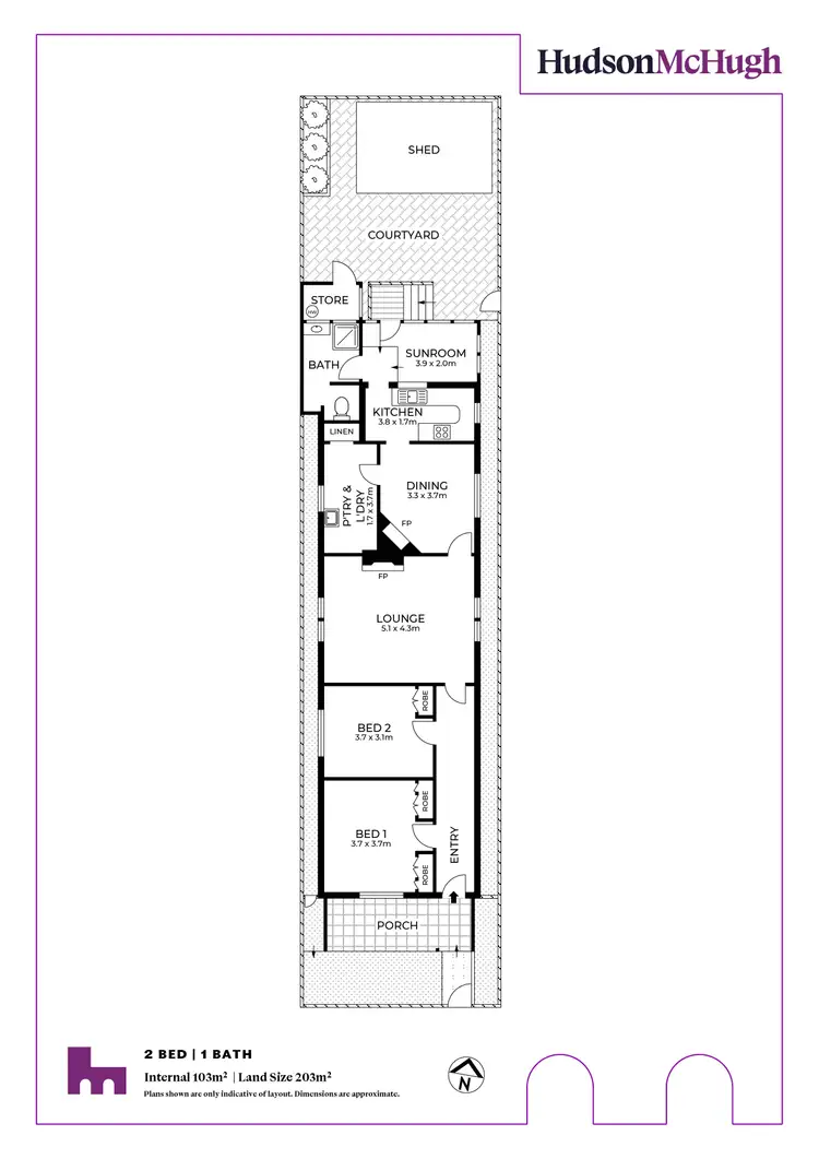 Floorplan of Homely house listing, 33 Allen Street, Leichhardt NSW 2040