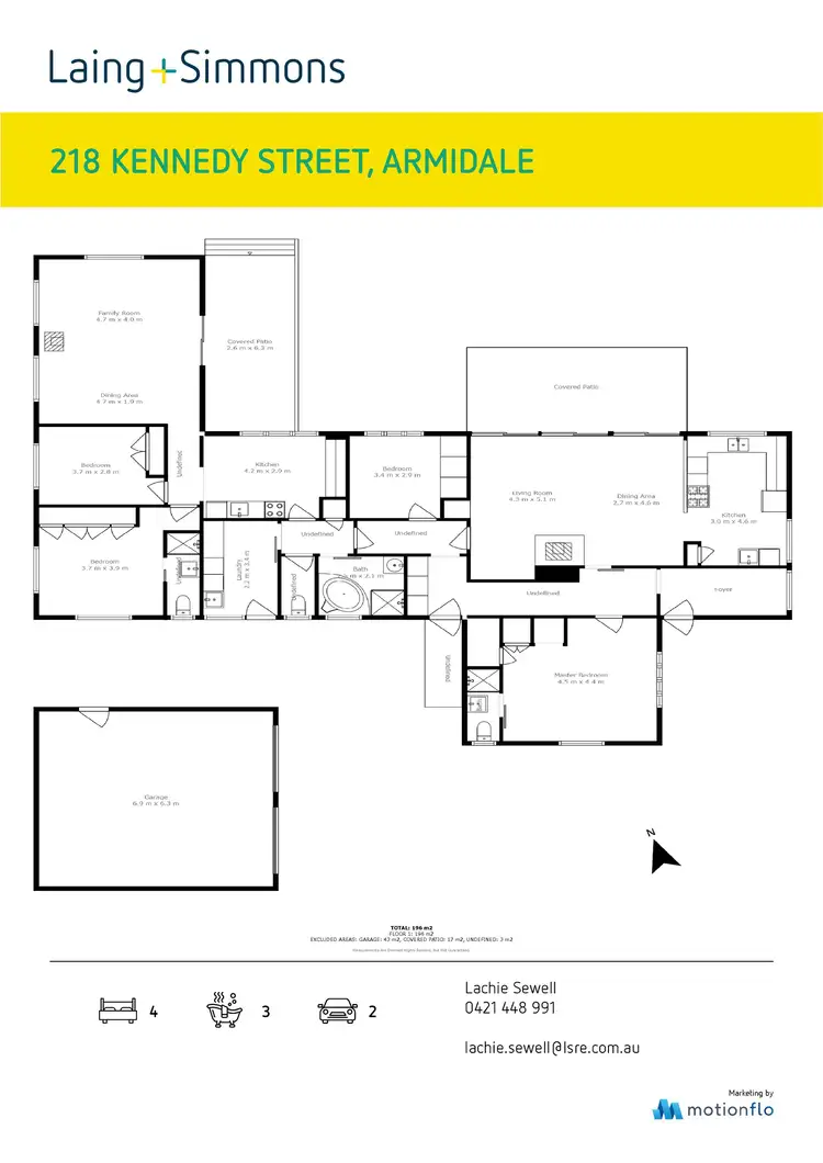 Floorplan of Homely house listing, 218 Kennedy Street, Armidale NSW 2350