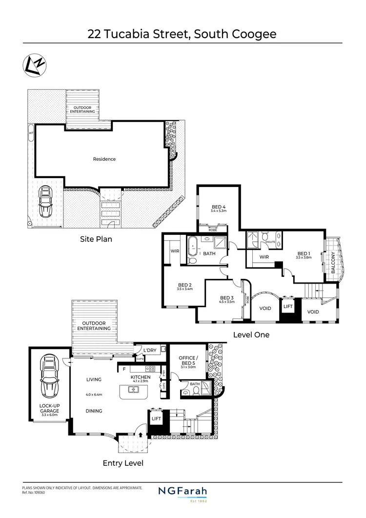 Floorplan of Homely house listing, 22 Tucabia Street, South Coogee NSW 2034