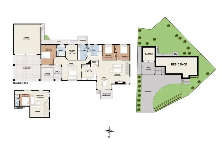 Floorplan of Homely house listing, 17-19 Valley View Parade, Korumburra VIC 3950