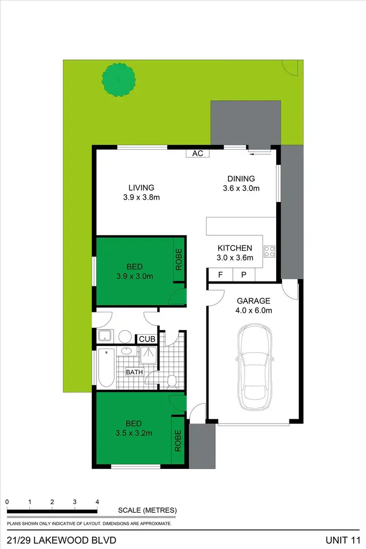 Floorplan of Homely unit listing, 11/21-29 Lakewood Boulevard, Melton VIC 3337