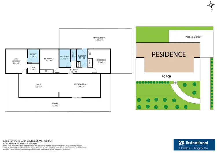 Floorplan of Homely house listing, 16 Swan Boulevard, Moama NSW 2731