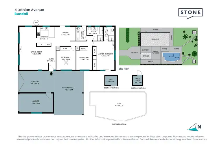 Floorplan of Homely house listing, 4 Lothian Avenue, Sorrento QLD 4217