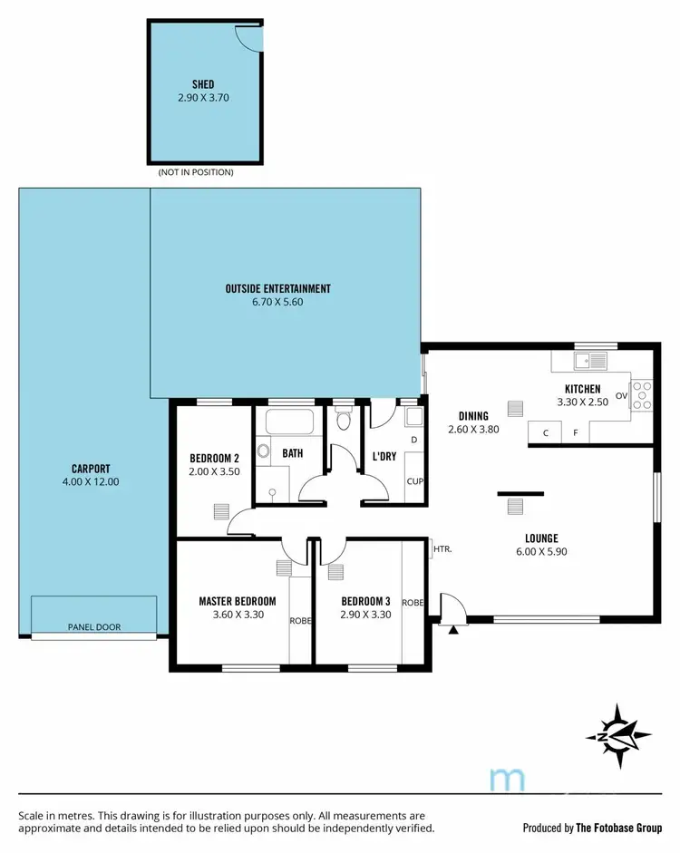 Floorplan of Homely house listing, 24 Hendrix Crescent, Woodcroft SA 5162